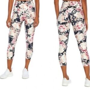 Balance Collective Magenta Lust Dream Floral Contender Capri Leggings